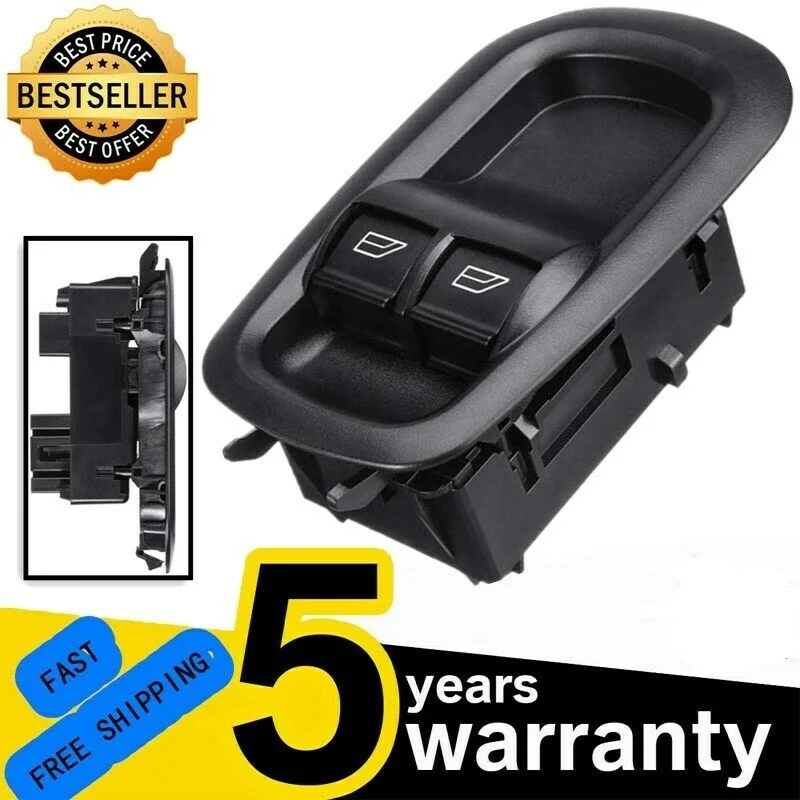 Door Double Window Lifter Switch Button Drivers Side For Ford Transit Mk8 Custom 2014+ 1791339