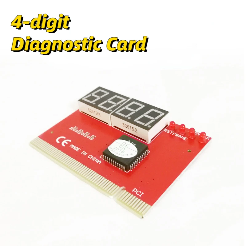 

Computer Analysis PCI POST Card Motherboard LED 4-Digit Diagnostic Test PC Analyzer Network Repair Tool Kit New