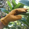 Leather Work Gloves For Men Yellow Cowhide Heavy Duty Safety Protective Driver Working Welding Mechanic Gloves 4