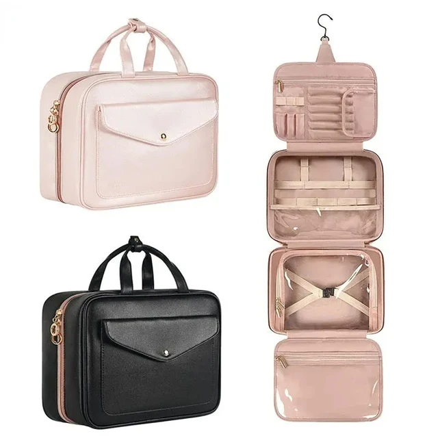 55362-cf75be.jpg Travel Organizer Hanging Toiletry Bag Men Bathroom Large Portable Storage Box Waterproof Women Toiletry Cosmetic Makeup Case