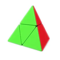 Enhanced Product Title:  
Speed Magic Pyramid Puzzle Cube Toy (2X2 Stickerless)