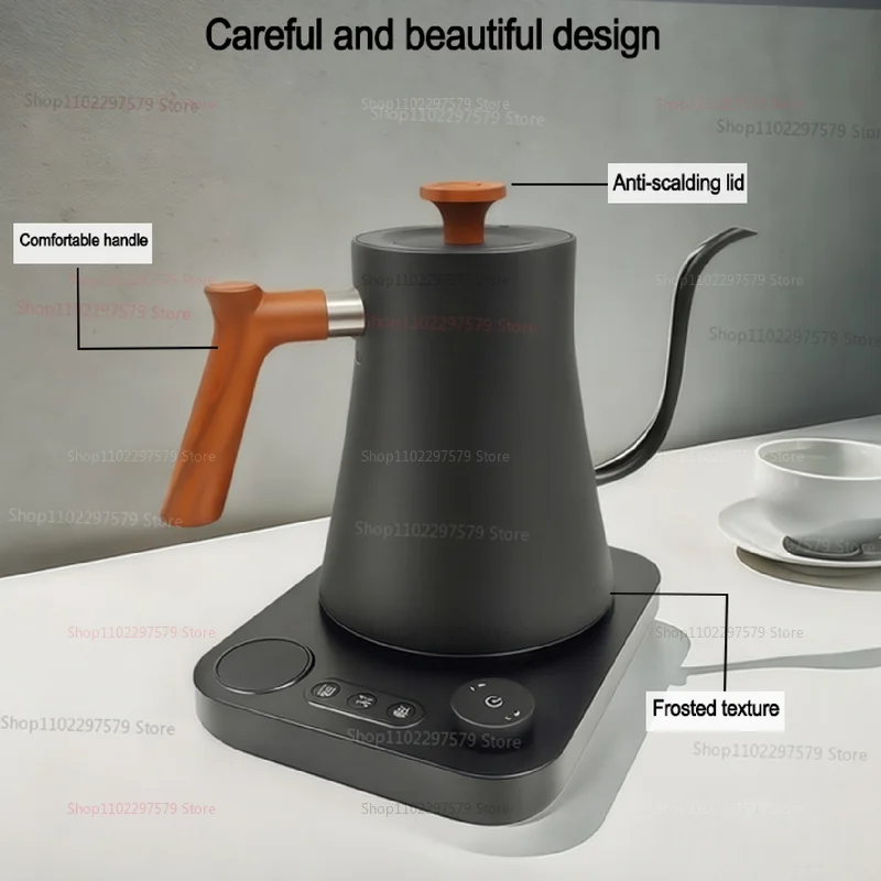 0.9 لتر غلاية القهوة الكهربائية بالتنقيط الفولاذ ا...