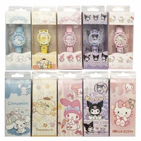 Anime Sanrio Boxed Cartoon Watch Student Hello Kitty Kuromi Melody Cute Electronic Watch Analog Watch Children's Birthday Gifts 1