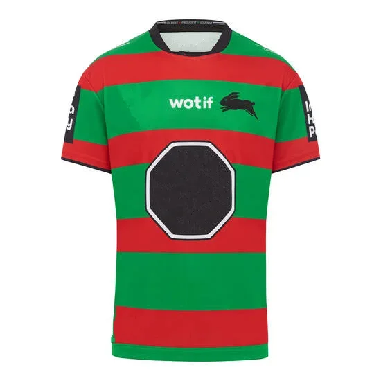 

South Sydney Rabbitohs 2024 Mens Home Rugby Jersey Custom name and number size S-M-L-XL-XXL-3XL-4XL-5XL