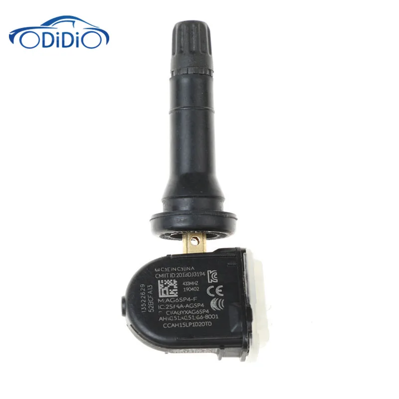 ODIDIO 13522629 433Mhz TPMS Systerm Tire Pressure Sensor For Opel Antara Bolt Karl Cadillac Xt5 Ct6 Srx Chevrolet Aveo Malibu