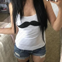 Gothique années 2000 hauts Punk imprimé graphique Camisole haut Grunge haut court Vintage femmes Corset débardeurs bébé t-shirts Y2k hauts Emo filles 1