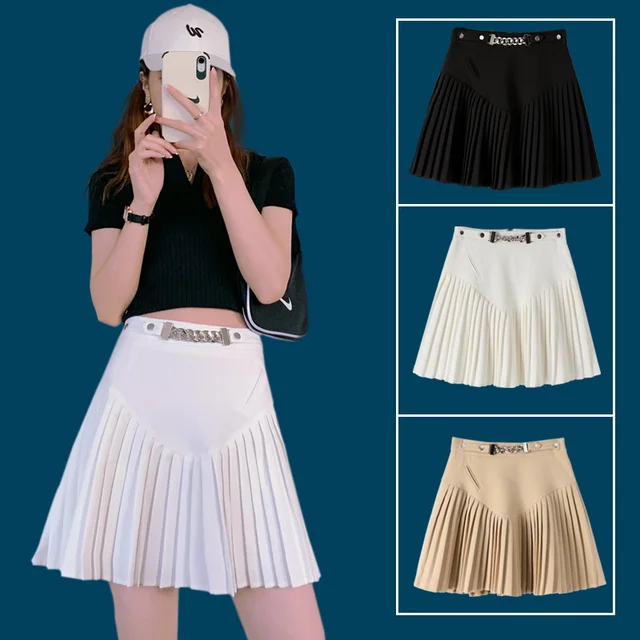 Golf Dress Women 2023 Golf Wear Dress High Waist Short Dress Tennis Dress Ladies For Girls