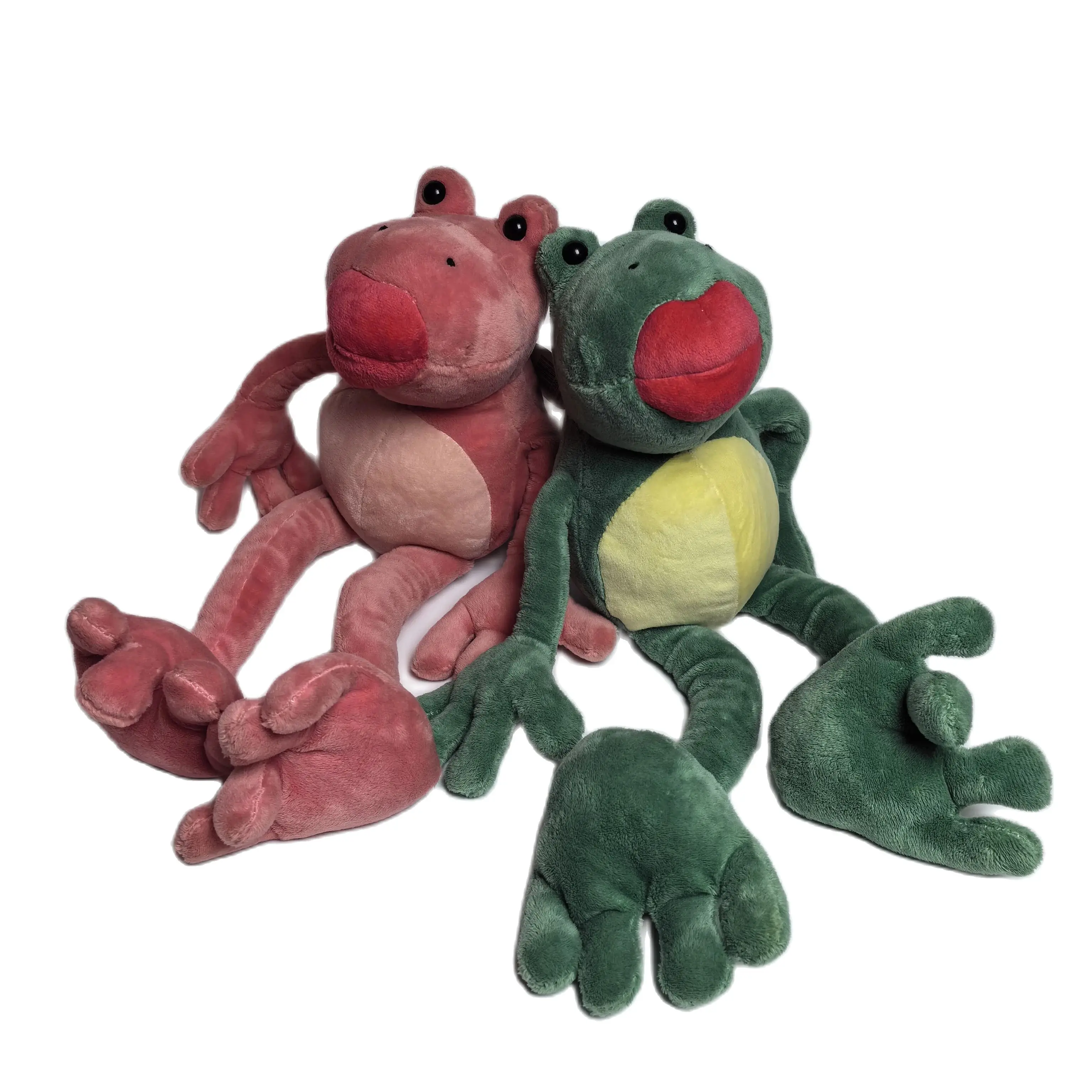 35-80Cm The Frog Prince Cute Frog Peluche Amanti Dei Bambini Compleanno Regalo Di Natale Regalo Di Festa Spedizione Gratuita Bambola Animale