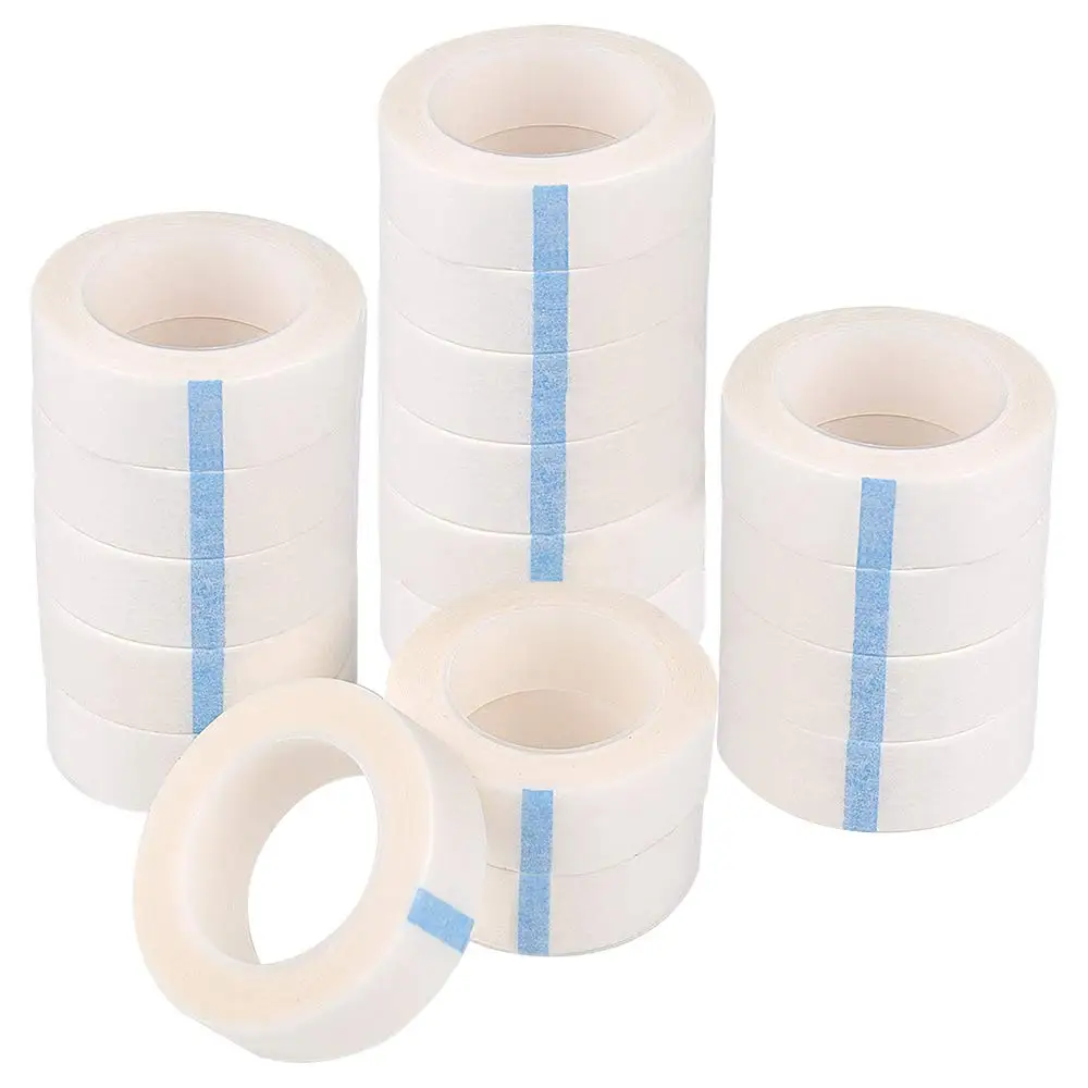Breathable Medical Paper Tapes Eyelash Extension Lint White Tape Eye False Lashes Patch Eyelid Sticker eyelash extension tape eyelash patch eyelash patches eyelash extension supplies 5Pcs/10Pcs