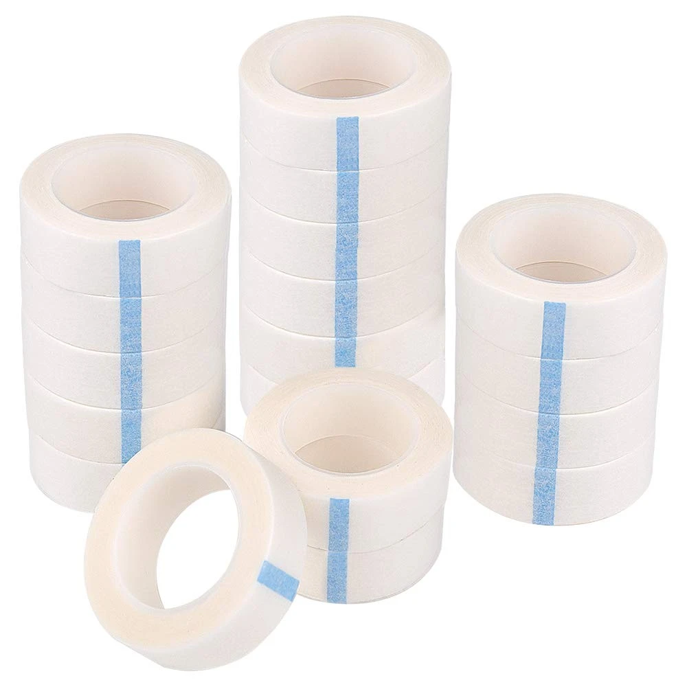 5Pcs Breathable Medical Paper Tapes Eyelash Extension Lint White Tape