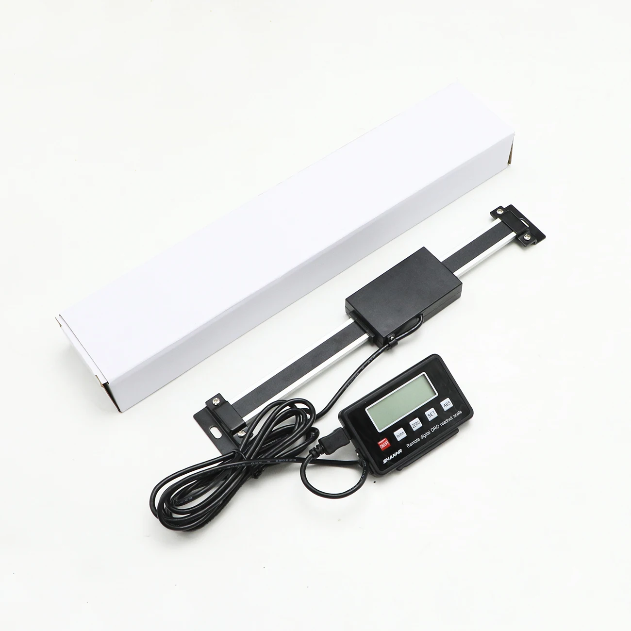 SHANHR 디지털 LCD 선형 0-150mm/0-6인치 정밀 디지털 판독기 선반 스케일(밀링 머신용) 알루미늄 합금