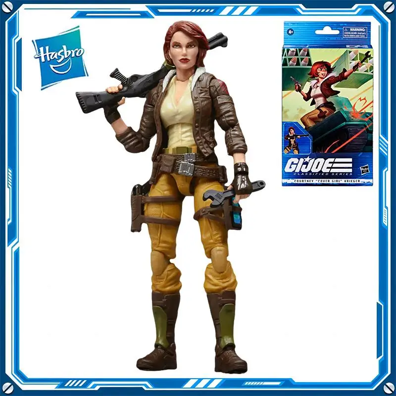

В наличии 6 дюймов Оригинальный чехол Hasbro COURYNEY девушка КРИГЕР G.I. Джо ПВХ Аниме фигурки экшн-фигурки модели игрушки