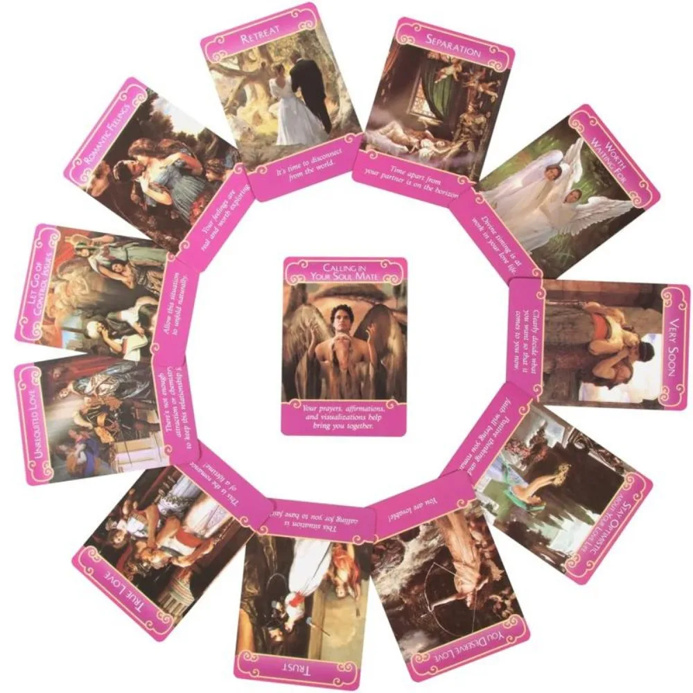 The Romance Angels Tarot Oracle Cards Deck The 44 Romance Angel