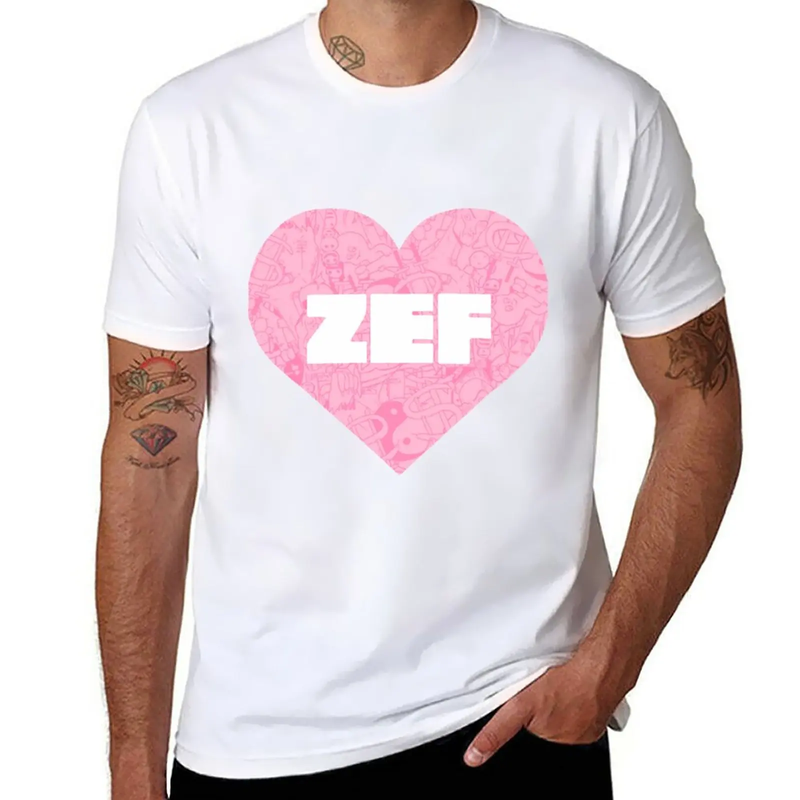 

New Zef Heart T-Shirt plus size t shirts cute tops vintage clothes clothes for men
