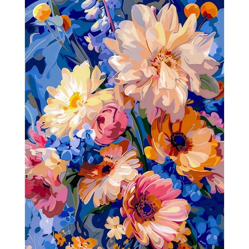 DIY Scenic Canvas Painting Kit - 60x75cm Hand-Painted Artwork
