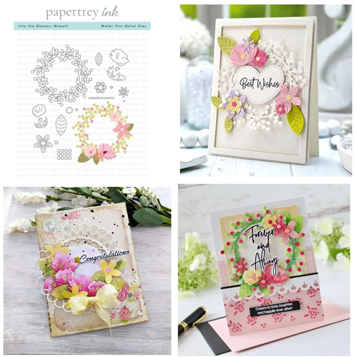 

Valentine Day Wreath Metal Cutting Dies Sets For Decorating Scrapbook Diy Paper Card Album Embossing Craft 2024 New Arrivals