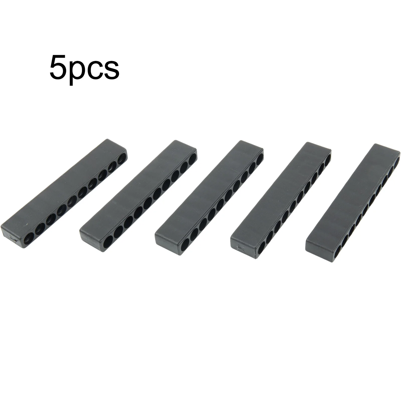 

5 Pcs Screwdriver Bit Holder 10 Hole Applicable To 1/4inch Hex Tool Approx. 6.35mm Shank Screwdriver Plastic Storage