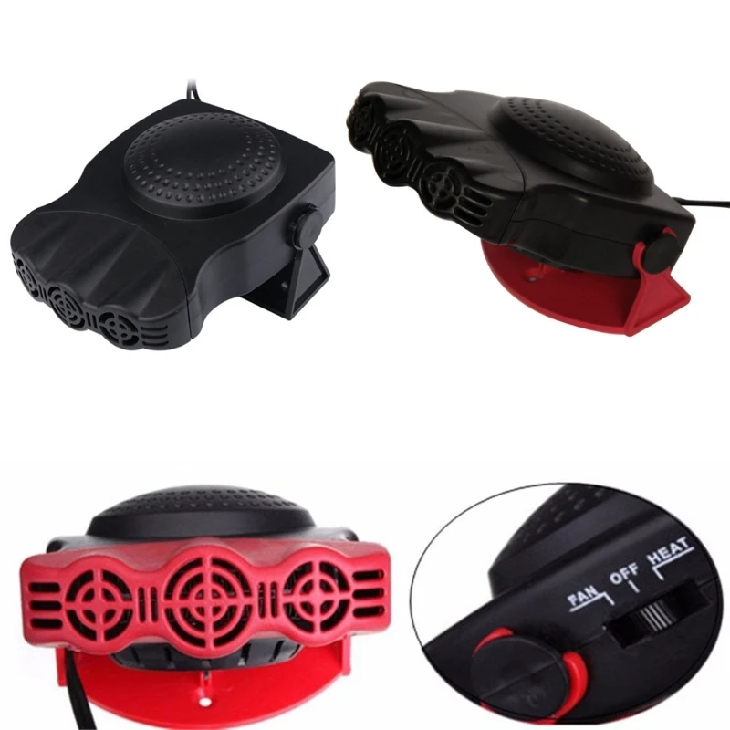

12V 150W Portable Car Heating Cooling Fan Heater Defroster Demister AOS