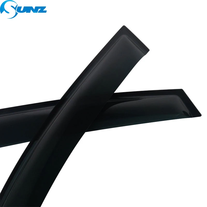 Weathershields 4PCS Car Window Visor Rain Shield Sun Guard Deflectors For Subaru XV Crosstrek