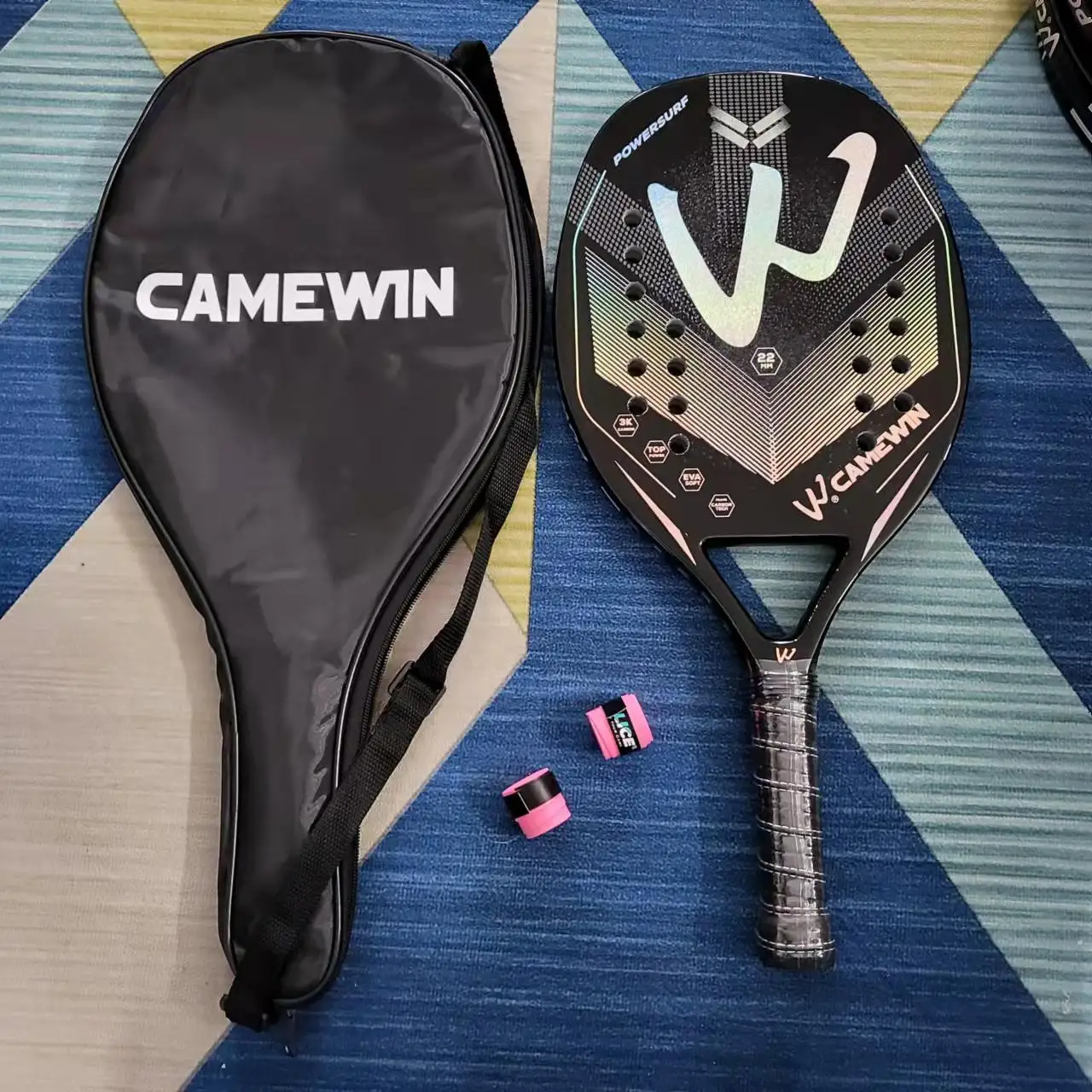 Customized Logo and Pattern Pala Padel Carbono Carbon Fibre Padel Grip Logo  Factory Wholesale Bullpadel Padel 03 Rackets - China Padel and Padel  Rackets price