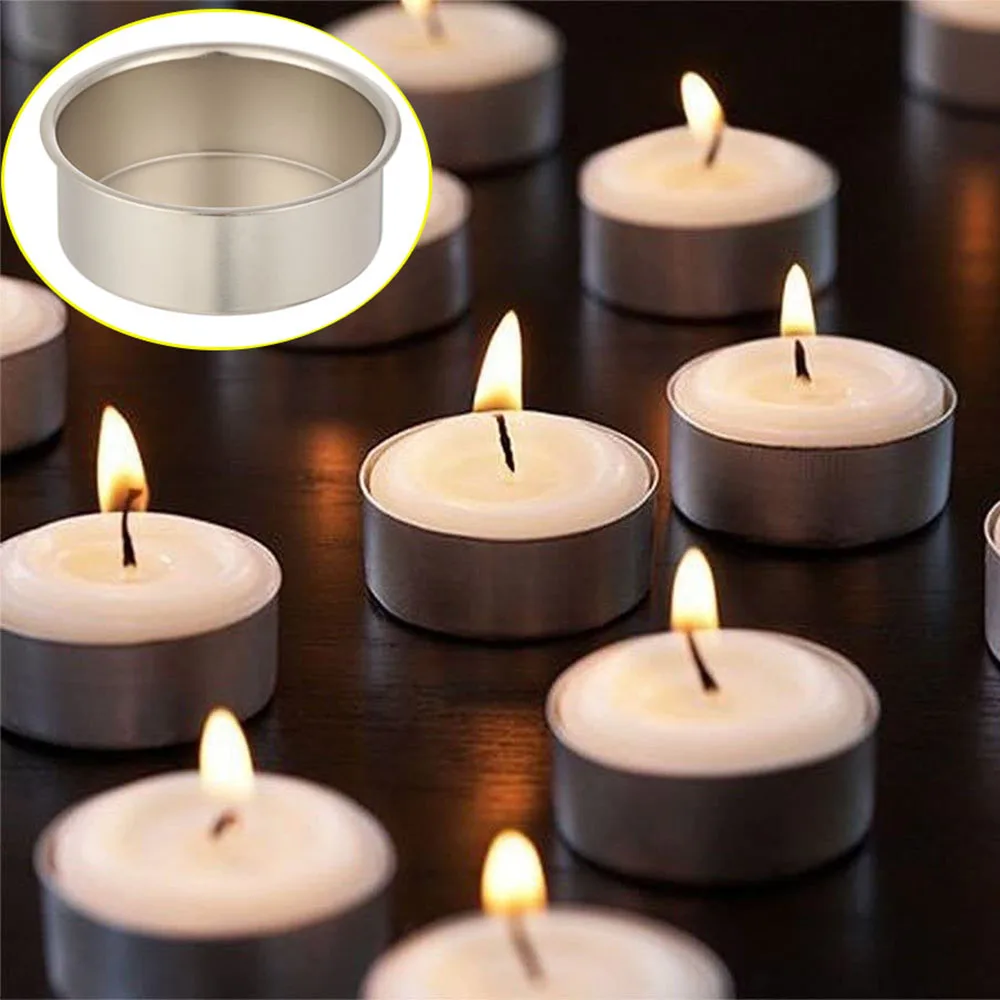 Metal Candle Cups for Home Decoration and Wax Making
