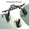 Metal Clip Clip-On Polarized Sunglasses Convenient Rimless Flip-up Sun Glasses for Prescription Glasses UV400 Polygonal Shades 3