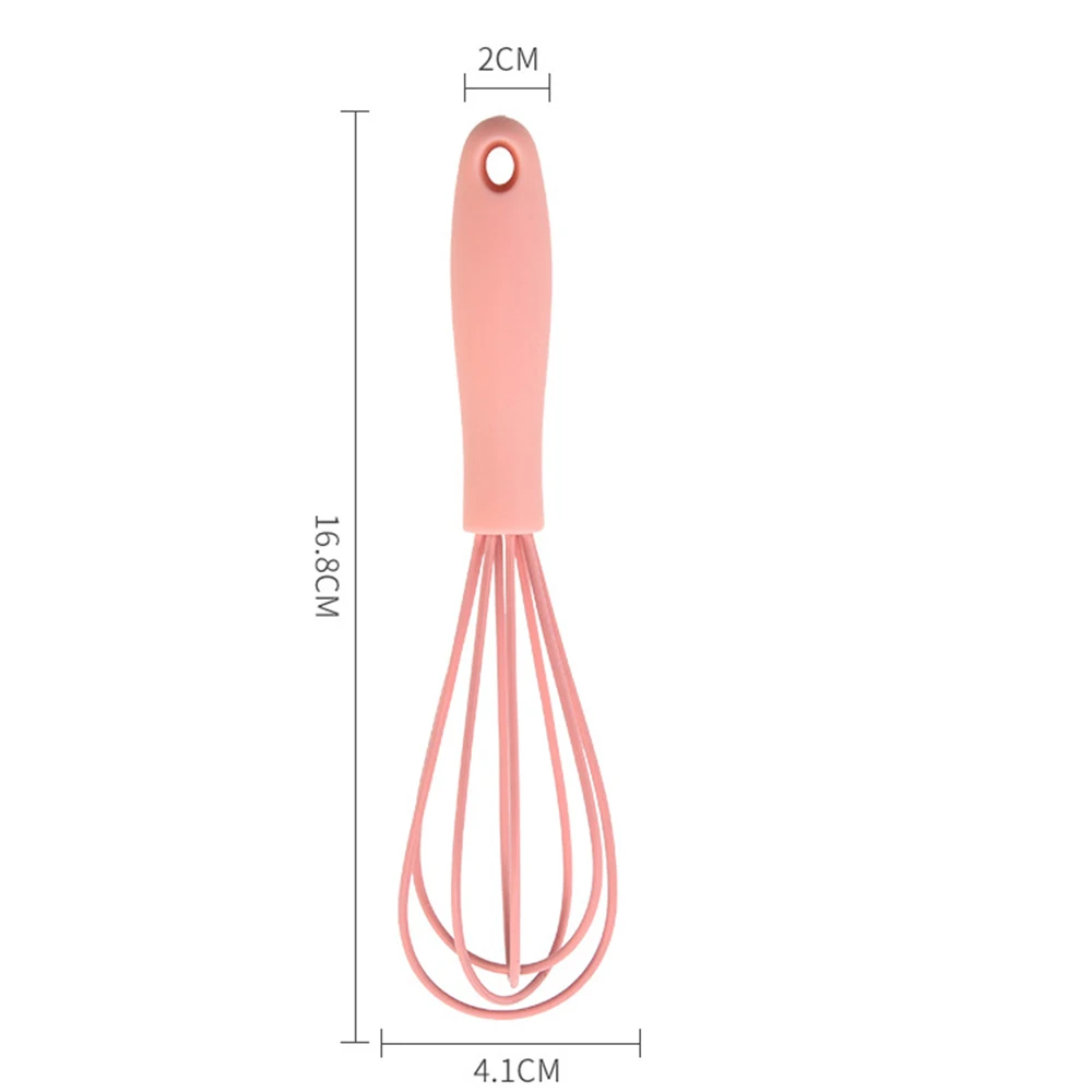 Egg Mixer Hand Mixer Whisk Mini Silicone Eggs Beater Multi-Purpose Handheld Anti-Rust Egg Whisk Food Blender Baking Tools Home Kitchen Accessory