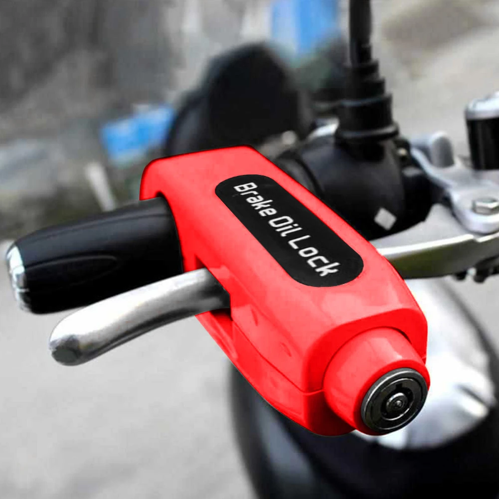 Motorcycle Grip Lock Throttle Handlebar Anti-theft Lock Durable