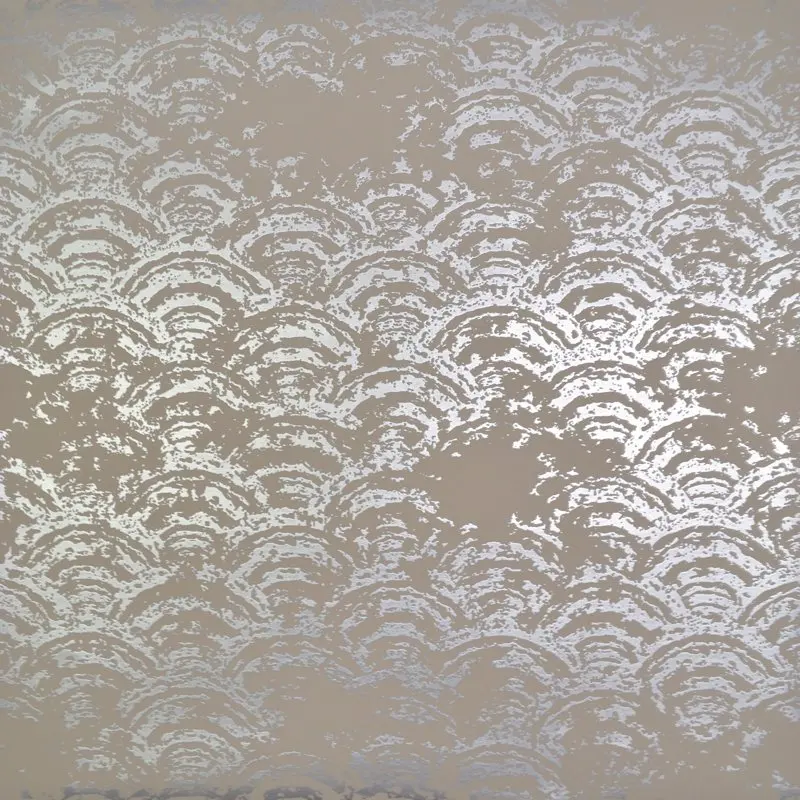 

Wallcoverings NW3598 Modern Metals Wallpaper White/Gold