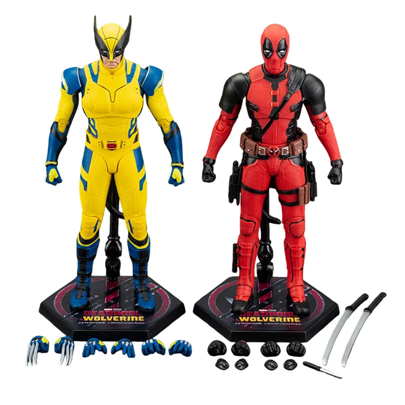Deadpool & Wolverine Collector's Edition Action Figures - Movie Version 2024