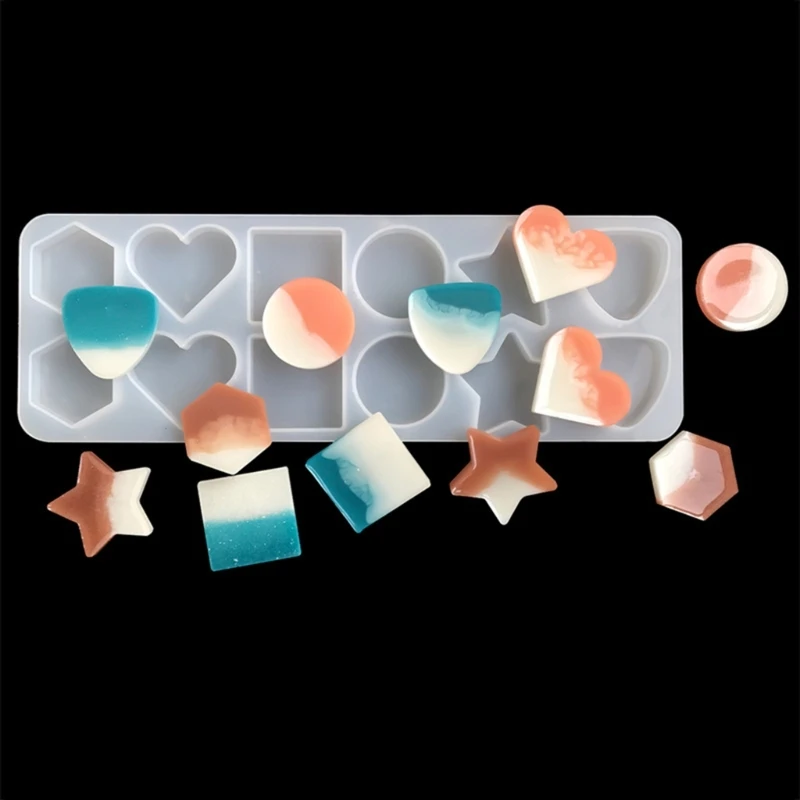 

Формы для подвесок из эпоксидной смолы в форме сердца