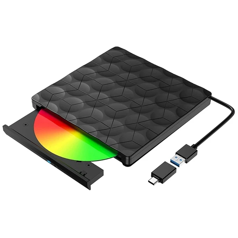 

Тонкое внешнее записывающее устройство DVD-RW USB для портативных настольных ПК для
