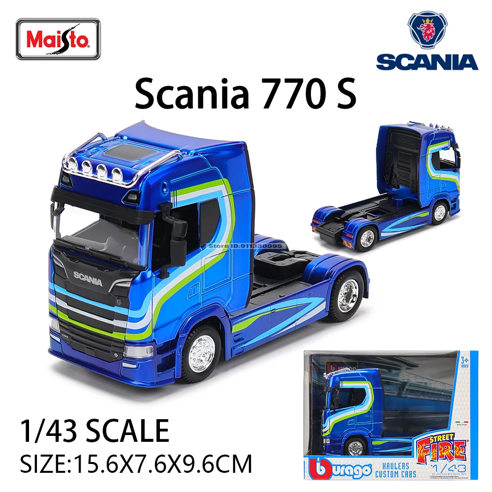 AS396 ELIGOR 1/43 1:43 SEMI REMORQUE SCANIA R580