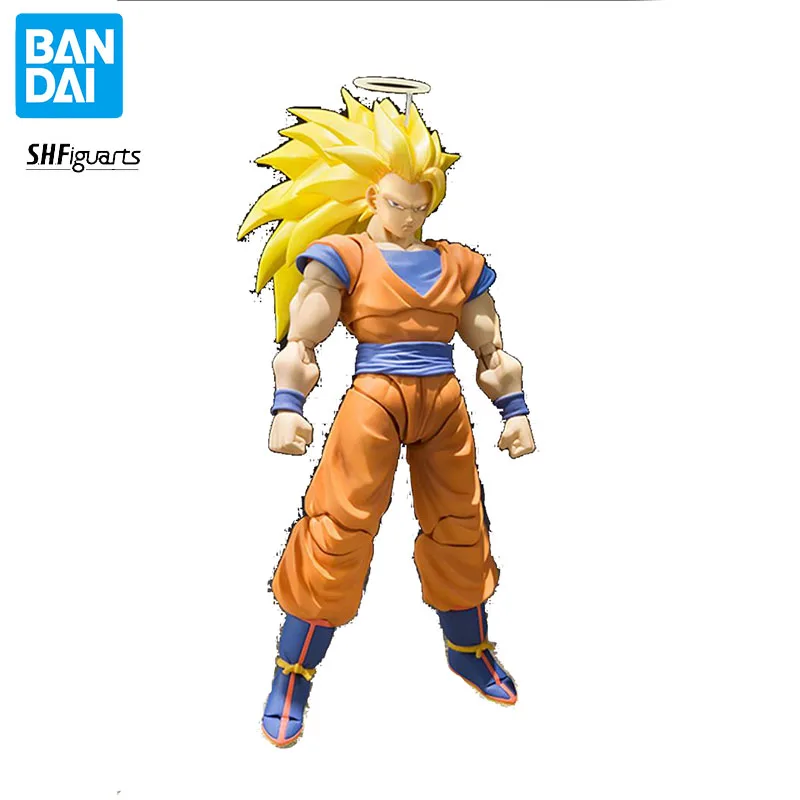

In Stock Bandai SHF Dragon Ball Son Goku Genuine Anime Figure Model Doll Action Figures Collection Toys for Boys birthday Gifts
