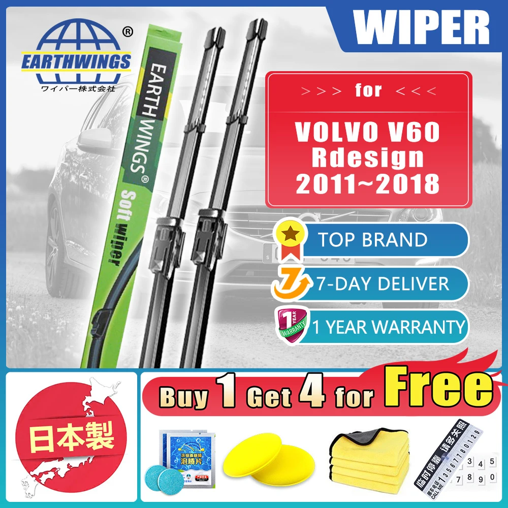 For Volvo V60 Rdesign 2011 2012 2013 2014 2015 2016 2017 2018 Car Front