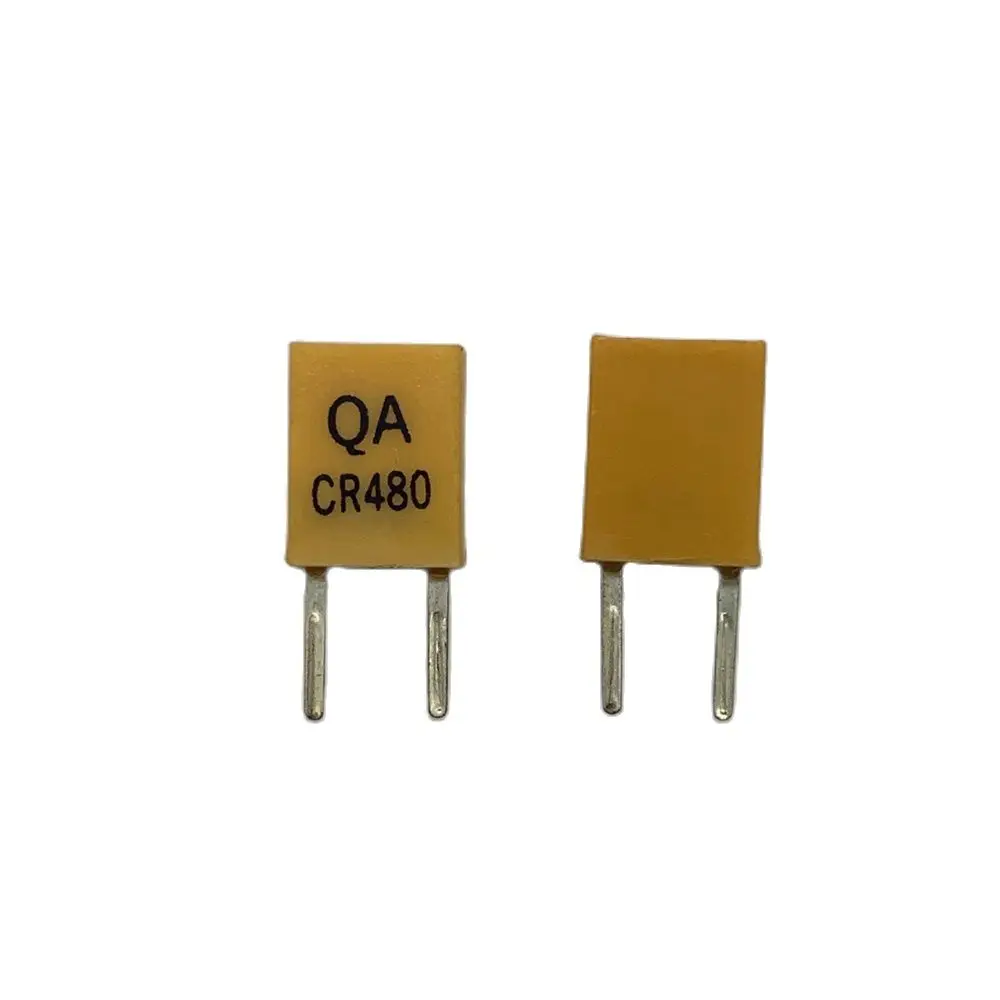 50PCS/ 480K ceramic crystal oscillator CR480B 480B straight plug 2 feet 480KHZ new resonator