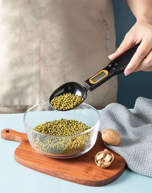 Electronic Measuring Spoon Adjustable Digital Spoon Scale Weighing 1gr -  500gr