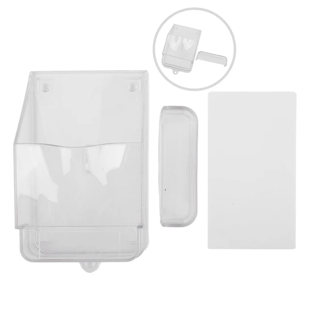 Copertura Antipioggia Per Campanello - 4 Pezzi In PP, Facile Installazione, Impermeabile - Foto 6