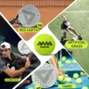 AMASPORT 2Balls/Can Paddle Tennis Ball 20% Wool More Durable Training Tennis Ball 2 Colors Available Outdoor Paddle Tennis Play 4