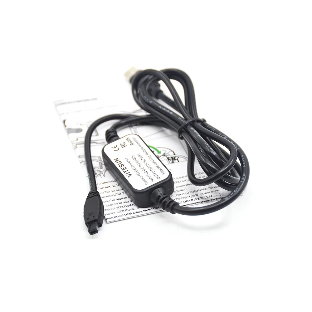 Adattatore Di Alimentazione Cc Pd Cavo Usb C K-Ac50 D-Ac50 K-Ac132 Kac50 Per Pentax K-1 K-3 K-3Ii K5 K7 K10D K20D K645D K645Z K-01 Fotocamera