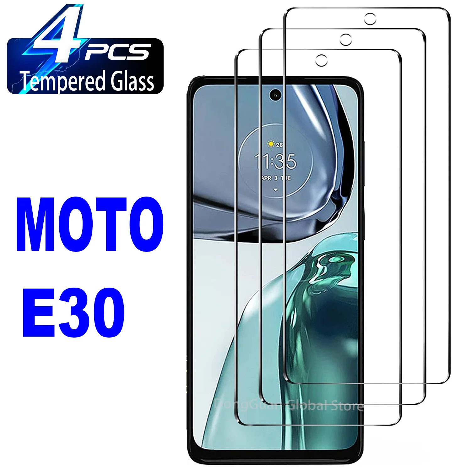 

2/4 шт. закаленное стекло для Motorola Moto E30 Защитная стеклянная пленка для экрана