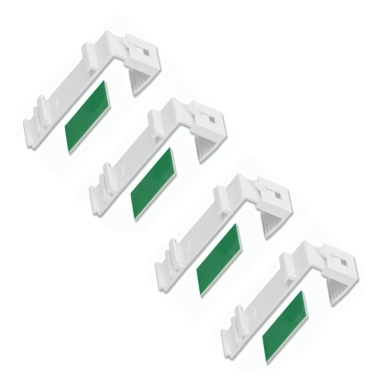 Curtain Rod Holder Roller Blind Bracket Adjustable Lengthen Clamp Carriers Hook