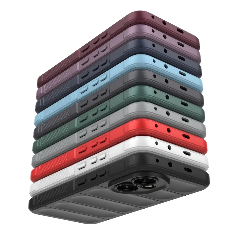 Enhanced Shockproof Armor Phone Bumper with Lens Protection - Soft TPU Case Cover
