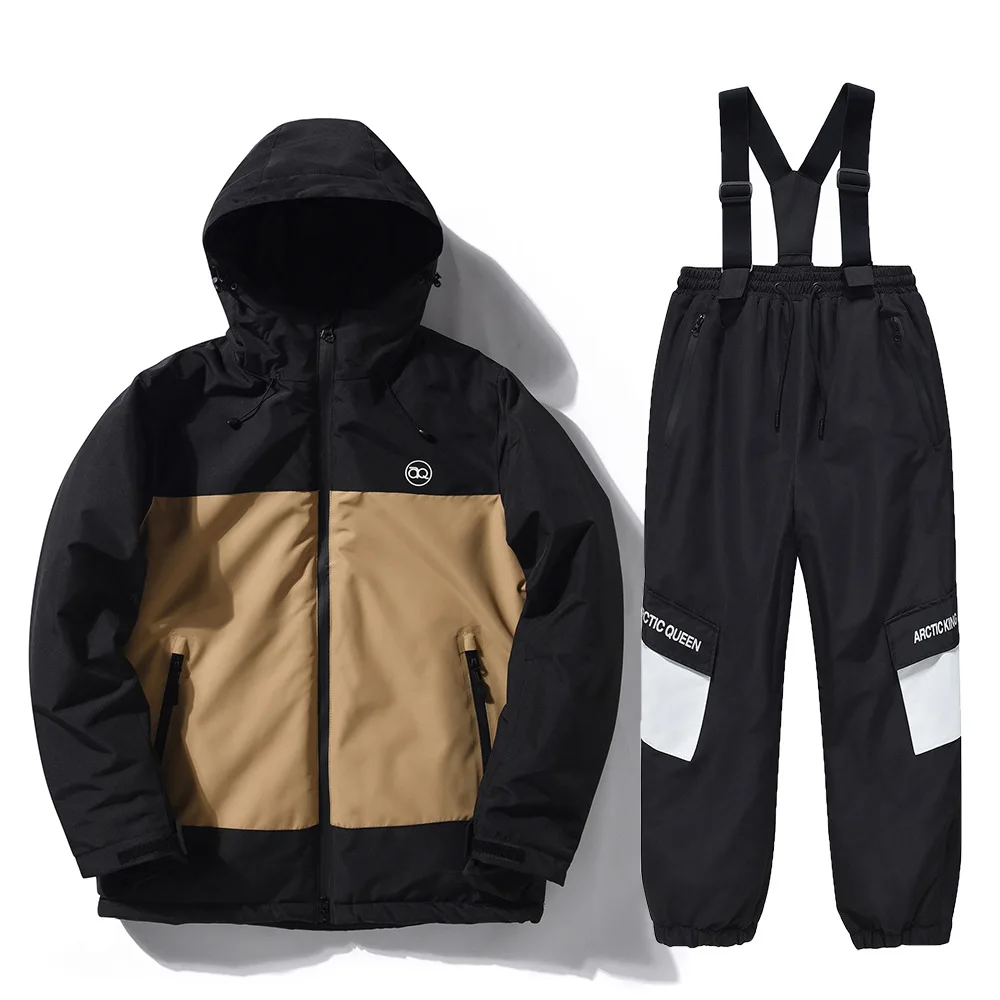 New Kids Ski Suit Children Windproof Waterproof Child Warm Snow Set Girls And Boy Winter Skiing And Snowboarding Set