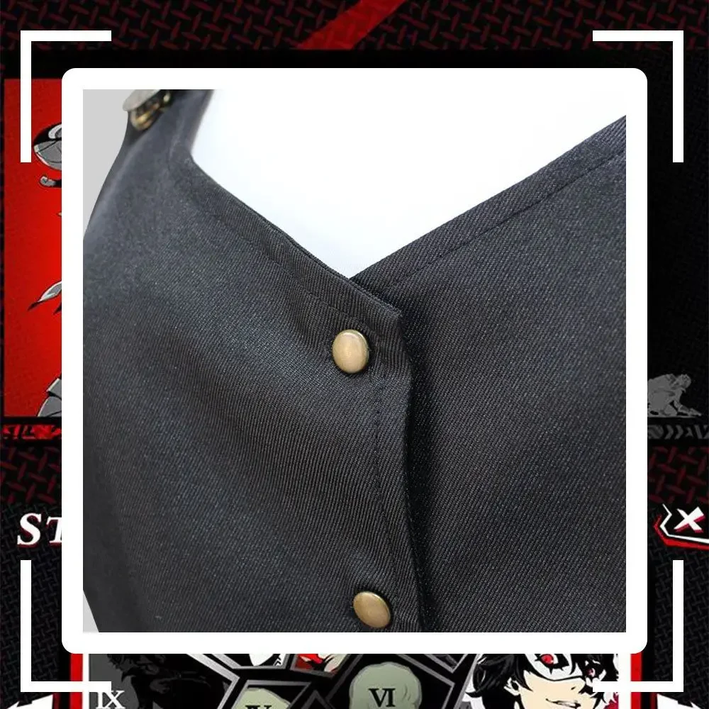 Persona 5: Makoto Niijima (Queen) | Black White School Uniform Cosplay Costume 27 Persona 5 Makoto Niijima (Queen) School Uniform Cosplay Costume for Women (Unofficial)