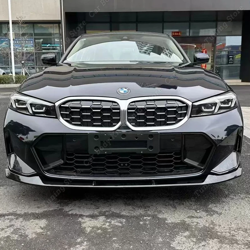 フロントバンパーリップ フロントバンパーリップスポイラー BMW G20 G21 LCI 2022 2023 2024 対応 フロン BMW G20 G21 3シリーズ Mスポーツ 後期 LCI用 3Ddタイプ カーボン フロントスポイラー リップスポイラー フロントリップ  バンパーリップ アンダーリップ 綾織 