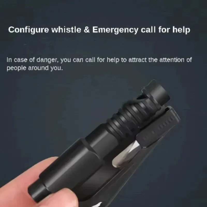 Car Safety Hammer Mini Multi-functional Escape Hammer To Break Glass Rescue Window One Second