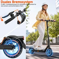 Trottinette électrique adulte Todimart T3 ABE, 36V 7.8AH, puissance de pointe 500W, 25-35KM, pneus alvéolés de 8,5 pouces, trottinette électrique urbaine 4