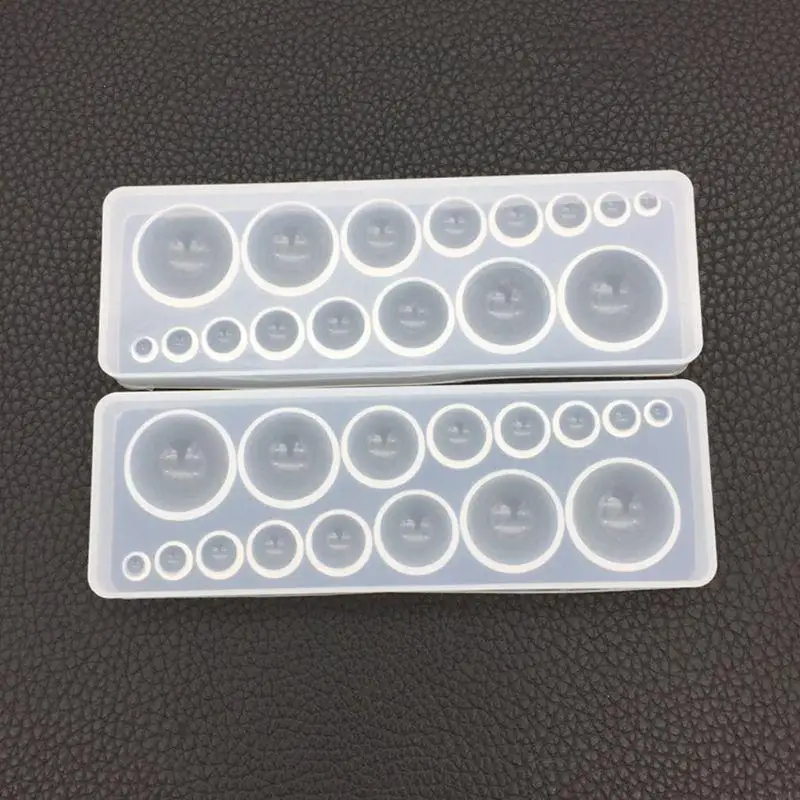 MOLC Silicone Molds Resin Epoxy Resin Casting Molds Round Mould for DIY Production