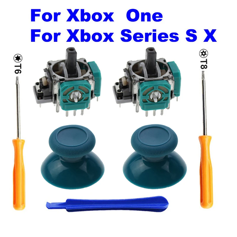 Dual 3D Analog Joystick and ThumbStick Sensor Module Set